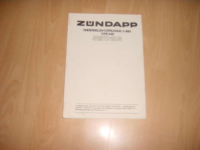 Ersatzteil-Katalog NL 448 1981-03