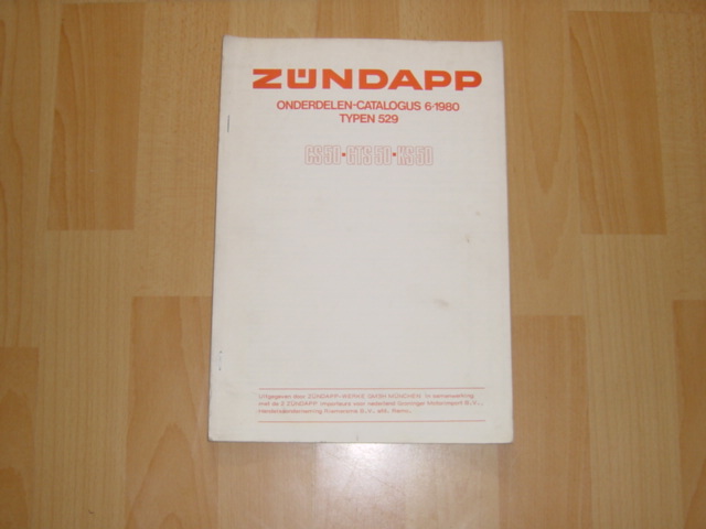 Ersatzteil-Katalog NL 529 1980-06