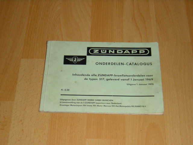 Parts Catalog NL 517 1970-01
